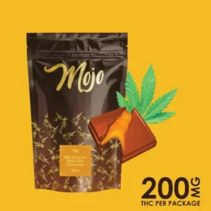 Mojo Chocolates – Caramel Filled Milk Chocolate (Indica) – 200mg