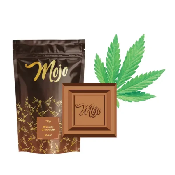 Mojo Chocolates – Milk Chocolate Bites (Sativa) – 100mg