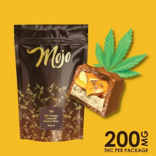 Mojo Chocolates – Nuggy Caramel Bites (Hybrid) – 200mg